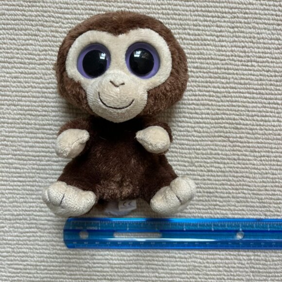 TY Plush Monkey Stuffed Animal Beanie Boo - Picture 1 of 5